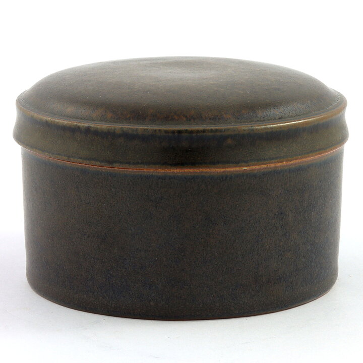 Triller Tobo (1950s) Unique Brown Jar 11/7 cm