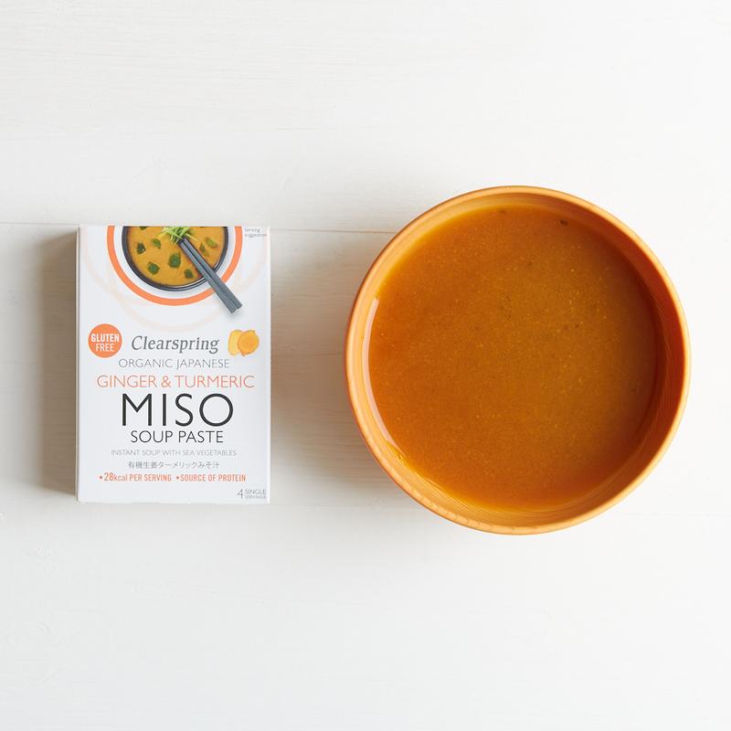 Misosoppa Ginger & Tumeric (4x15g) x8, EKO - 3