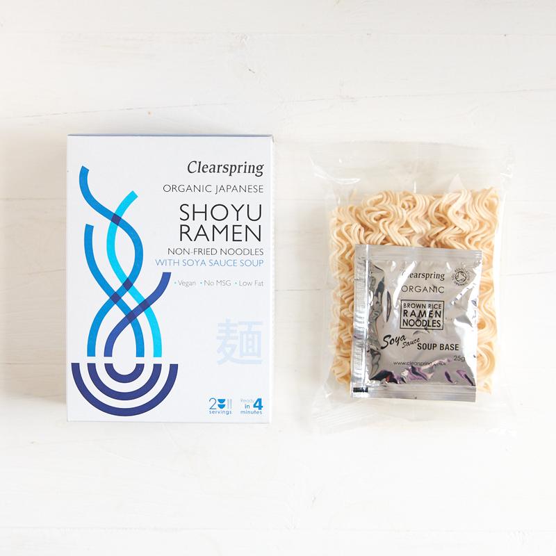 Ramen nudlar (Shoyu) sojasås (2x105g) x5,EKO