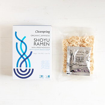 Ramen nudlar (Shoyu) sojasås (2x105g) x5,EKO