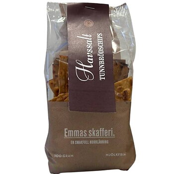 Tunnbrödchips med havssalt