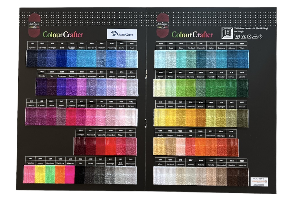 Colour Crafter Färgkarta