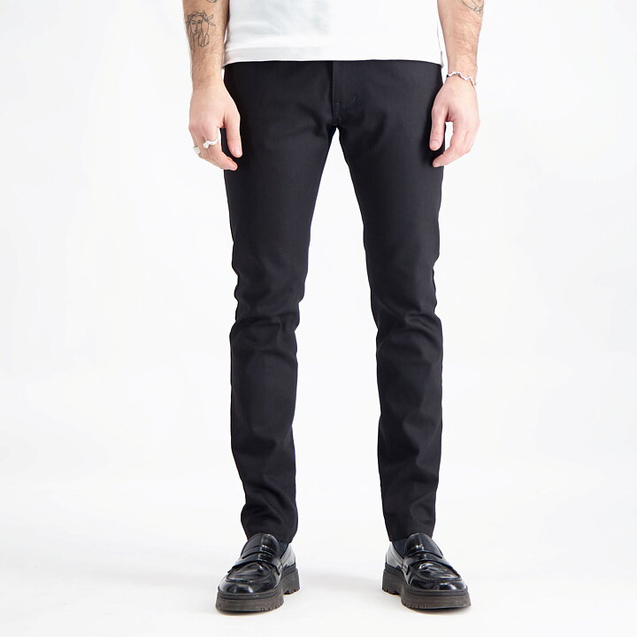 product-image JV001 Mustat stretch-farkut slim