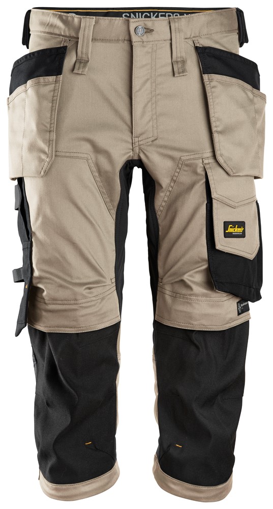 Snickers Workwear – AllroundWork, Piratbyxor stretch med hölsterfickor - 6