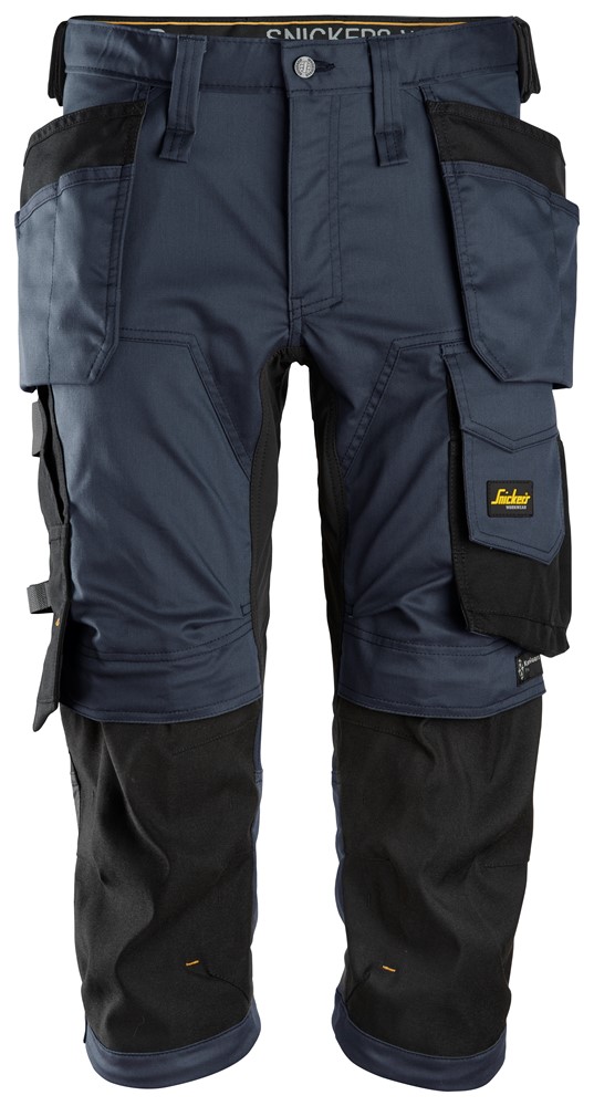 Snickers Workwear – AllroundWork, Piratbyxor stretch med hölsterfickor - 5