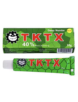 TKTX  Bedövningskräm Grön