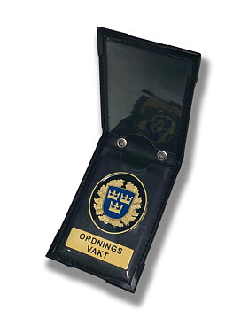 ID fodral med halskedja, Ordningsvakt