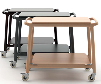 Serving trolley Arianna 2 shelves