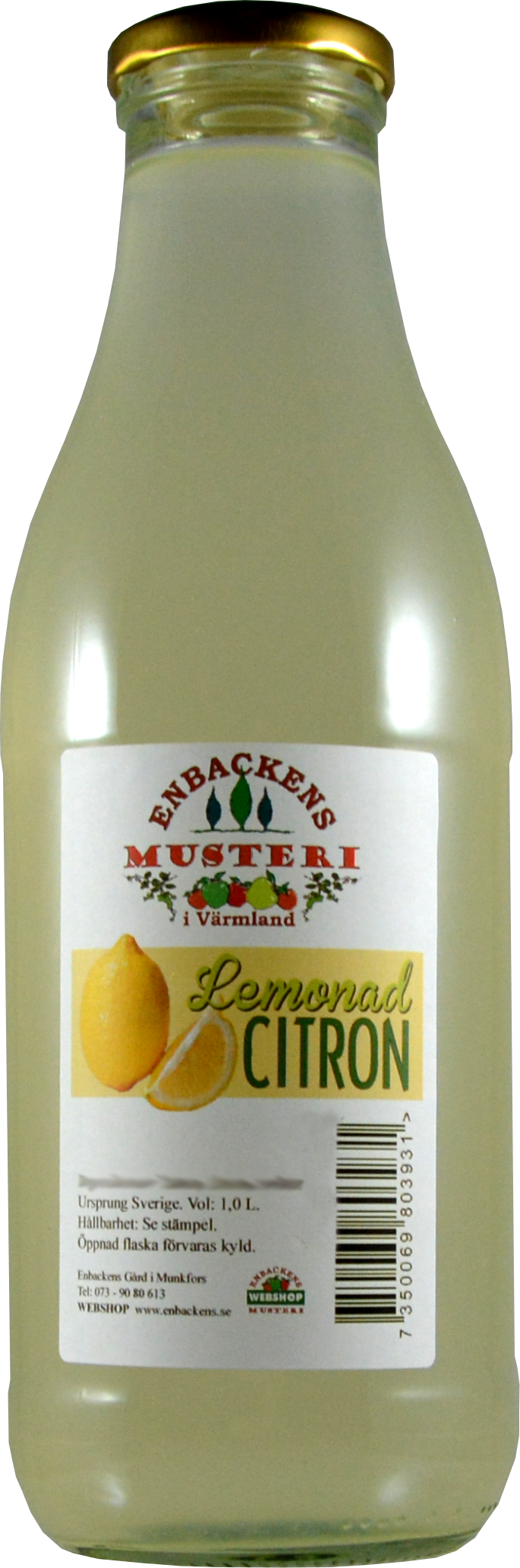 Zitronenlemonade 1 Liter