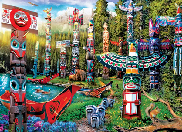 Totem Dreams 500 Bitar Eurographics Puzzle