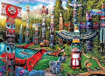 Totem Dreams 500 Bitar Eurographics Puzzle