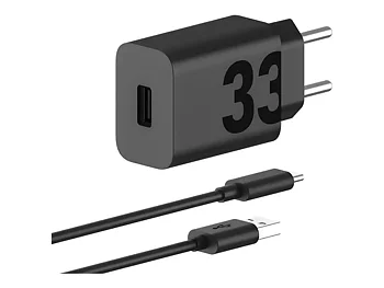 Motorola TurboPower 33W reseladdare med USB-C-kabel - Original