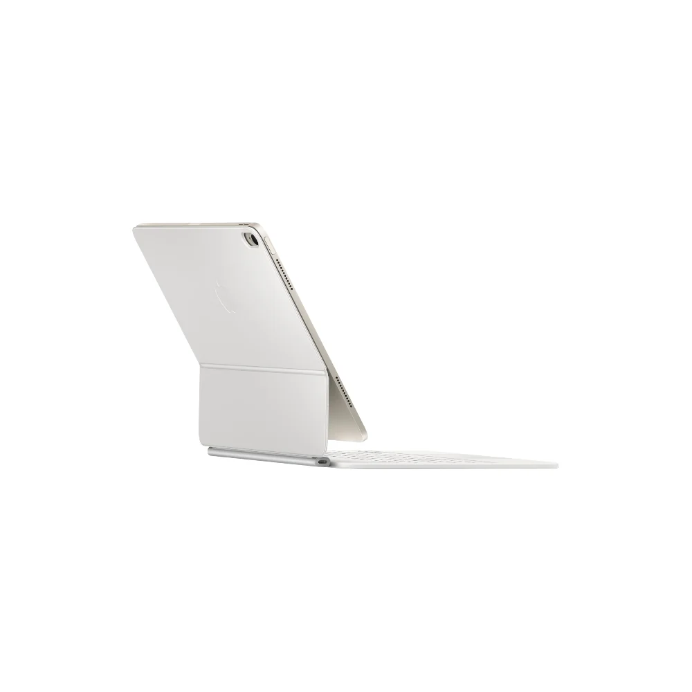 Apple Magic Keyboard för iPad Air 13" (M3) - 2 År Garanti Helt Ny Oanvänd - Vit - Original - 5