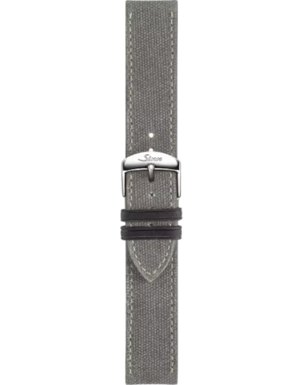 BK5222-5001-400A Sinn canvas läder grått
