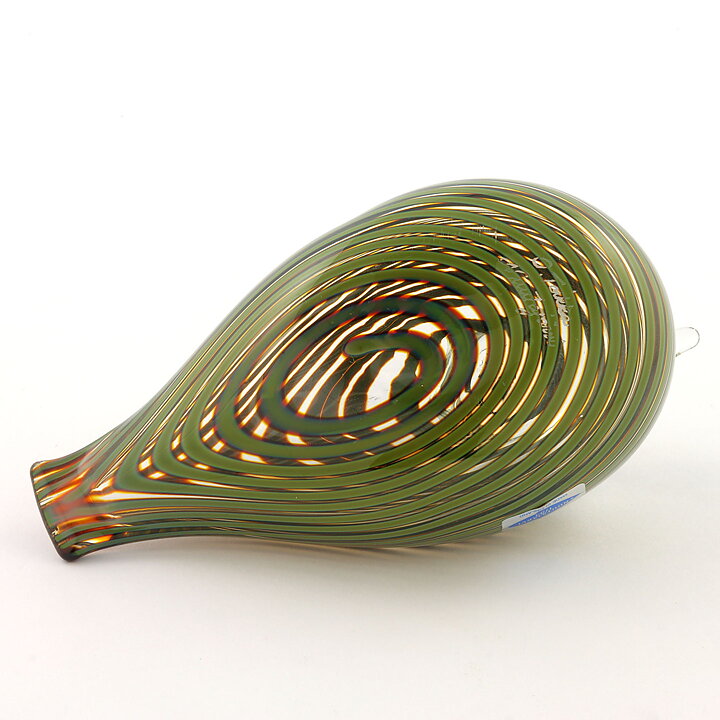 オイバ・トイッカ  ガラスの鳥  Whip Poor Will ホイップアーウィルヨタカ  オブジェ 1991年   15/7cm〈早期生産〉