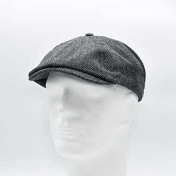 Brixton - Brood Snap Cap Grey/Black