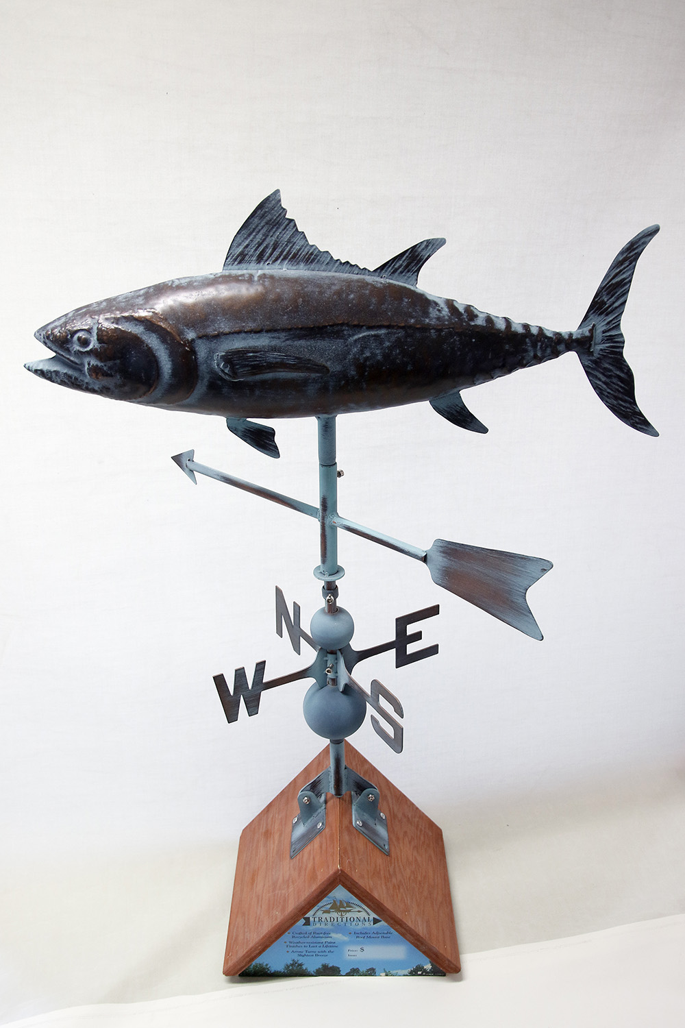 Vindflöjel Tonfisk 95x75 cm - 3