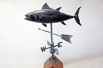 Vindflöjel Tonfisk 95x75 cm