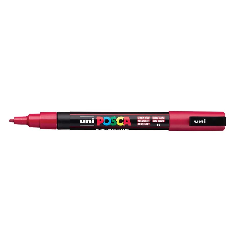 Posca PC-3M Fine Red Paint Marker