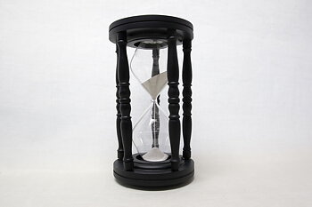 Timglas Svart 35x19 cm