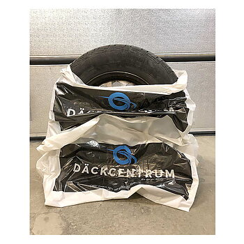 Däcksäckar med eget tryck