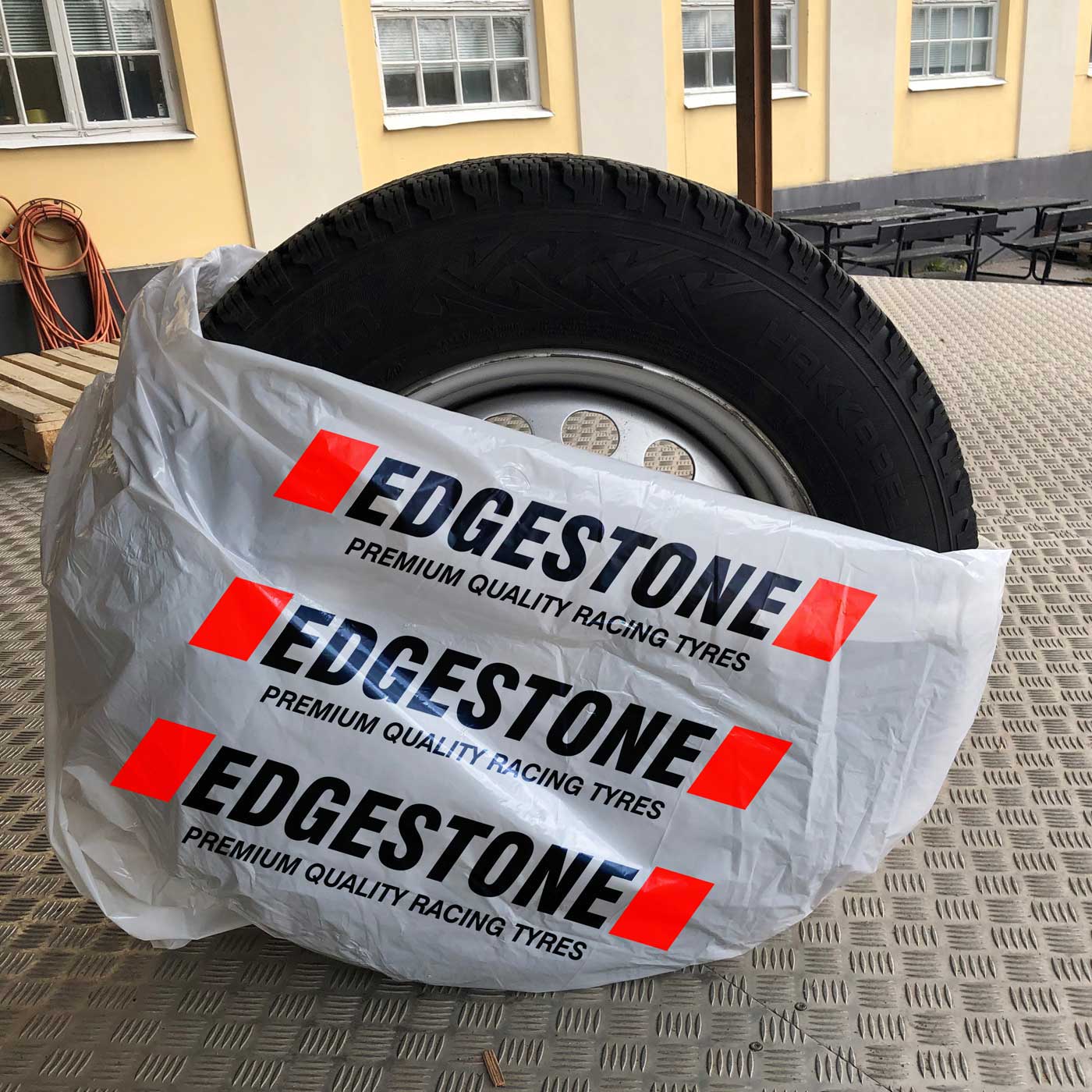 Däcksäckar med eget tryck - 4
