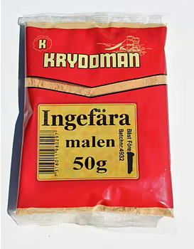 Ingefära malen