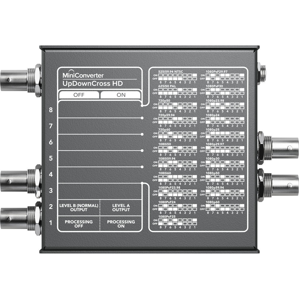Blackmagic Mini Converter UpDownCross HD - 4