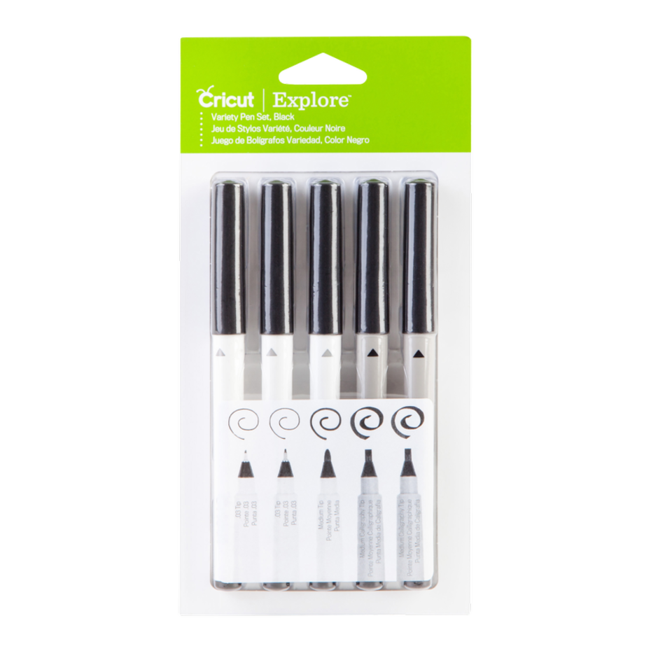 Multi pen set (Svart), 5st, Cricut, 