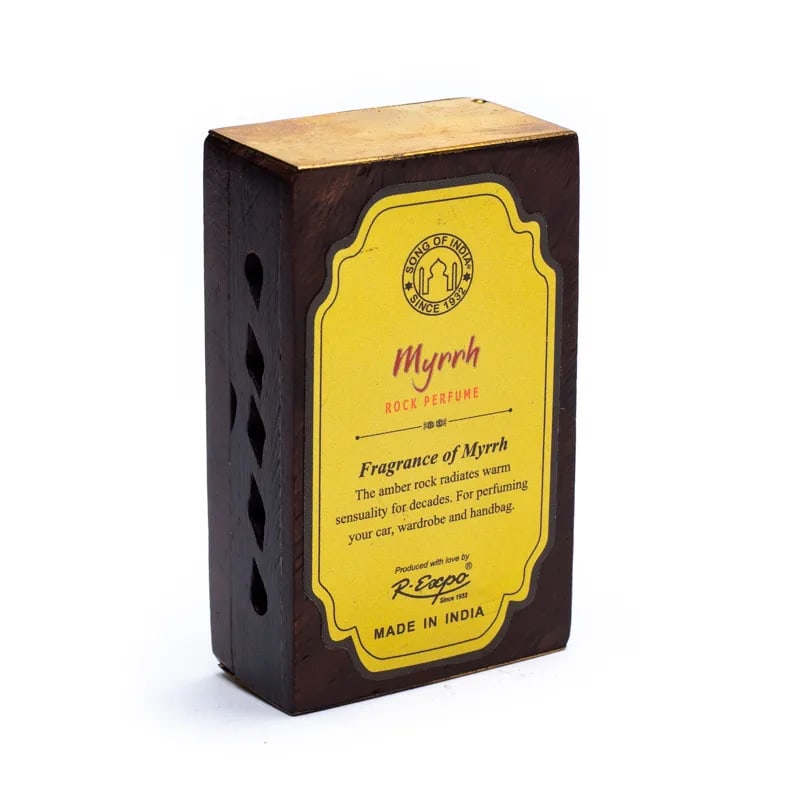Myrrh Amber  Kåda i Träskrin  - 5gr Kåda - 3