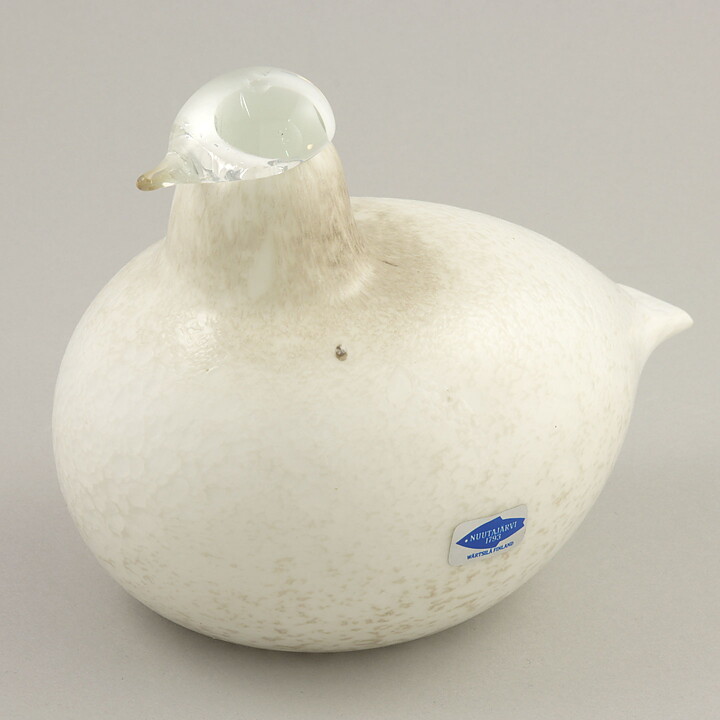 Oiva Toikka (1981) Willow Grouse (Riekko) Glass Bird 15/11 cm (1)