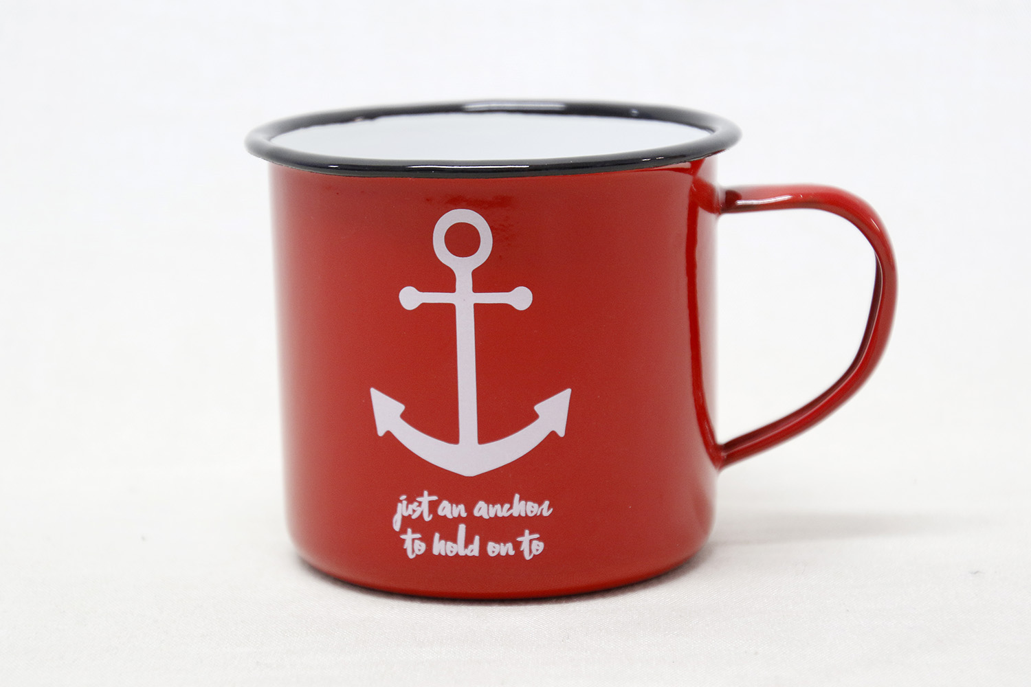 Anchor Enamel Mug 8x9 cm