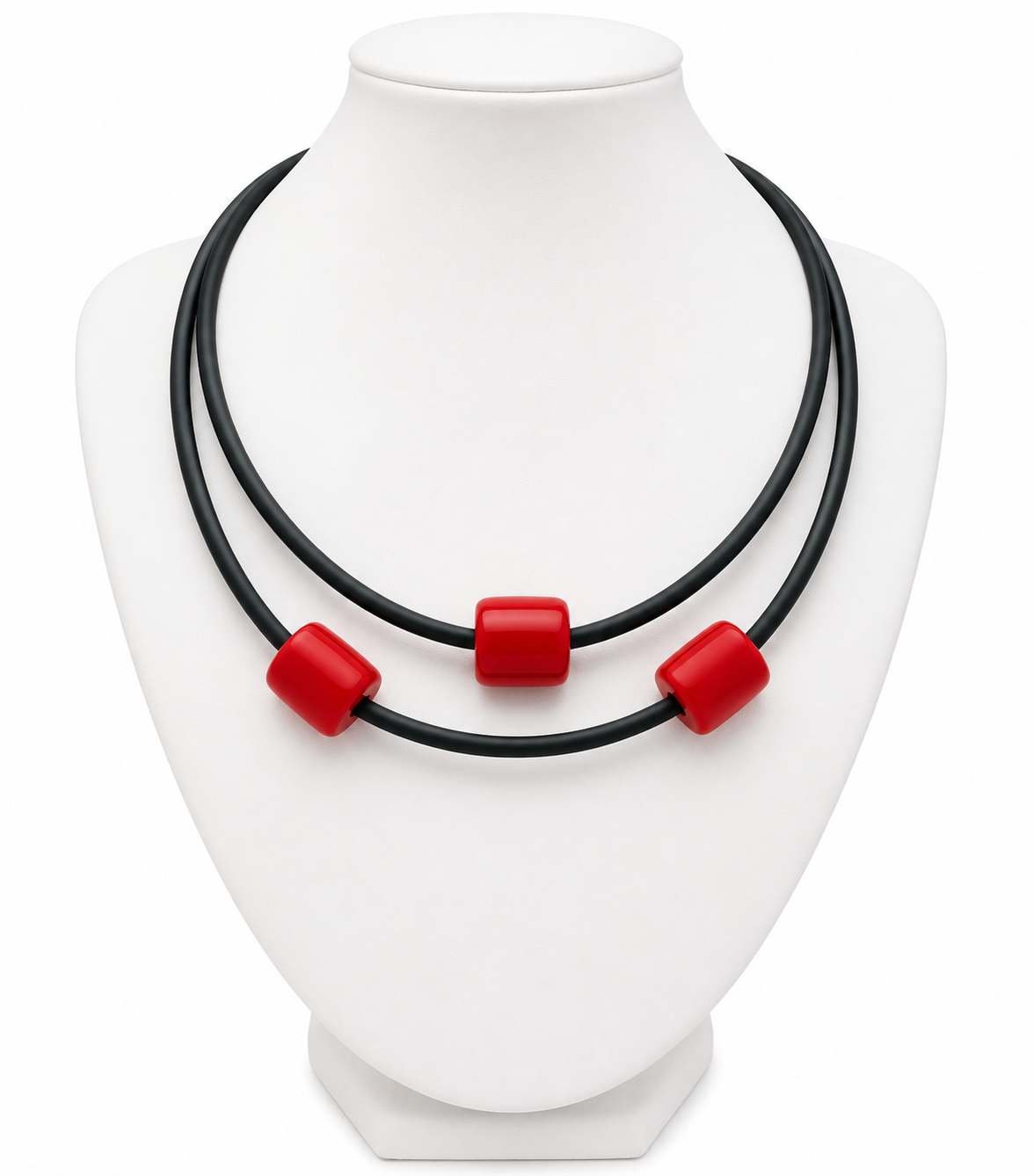 Bamba Halsband korall