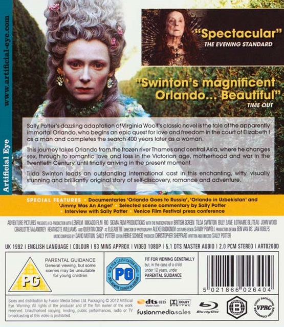 Orlando (ej svensk text) (Blu-ray) - 2