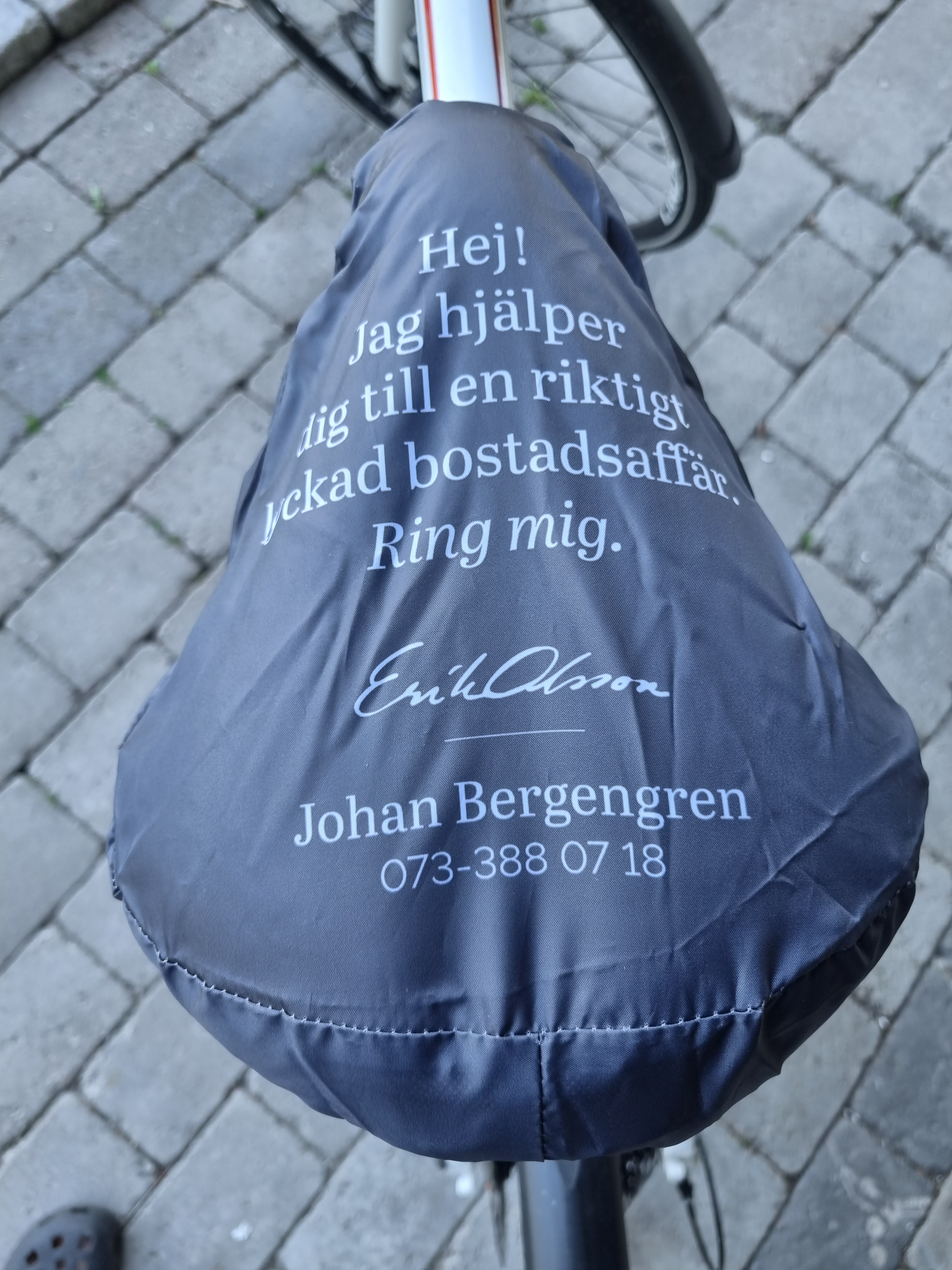 Sadelskydd med personligt tryck  - 2