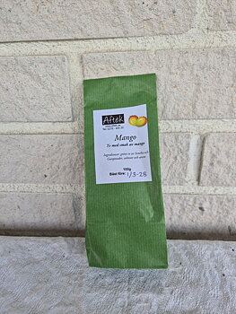Förpackat grönt te, Mango, 100g, Aftek