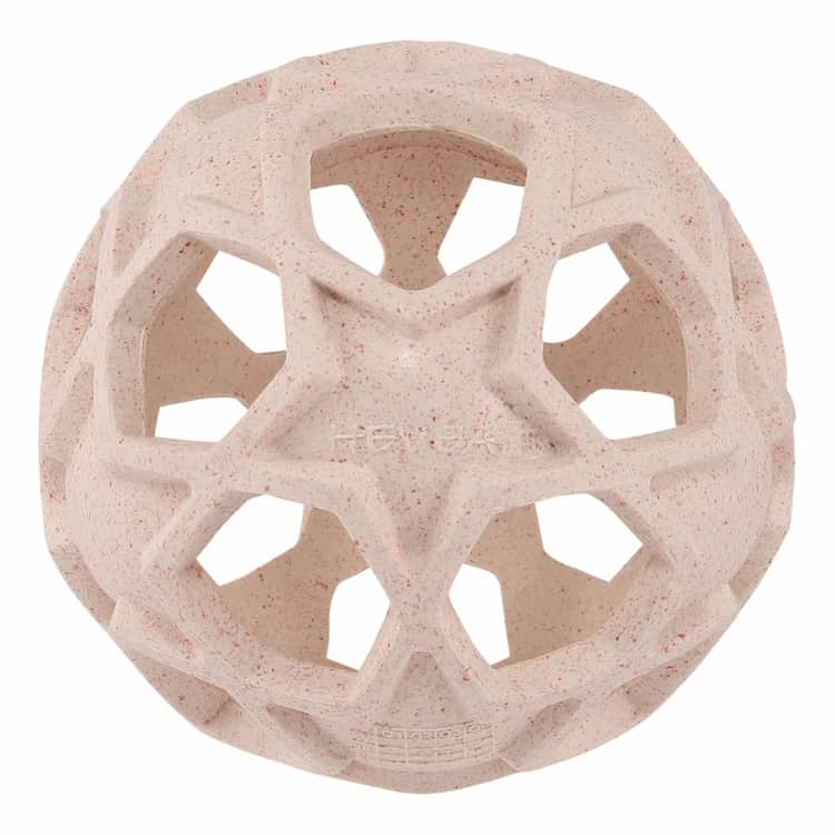 Pink babybold lavet af naturgummi