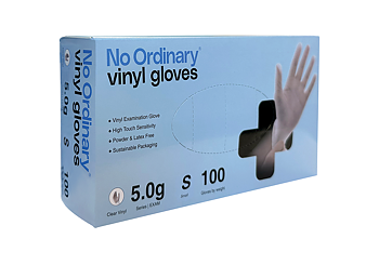 Vinylhandske No Ordinary Puderfri 100 st/fp