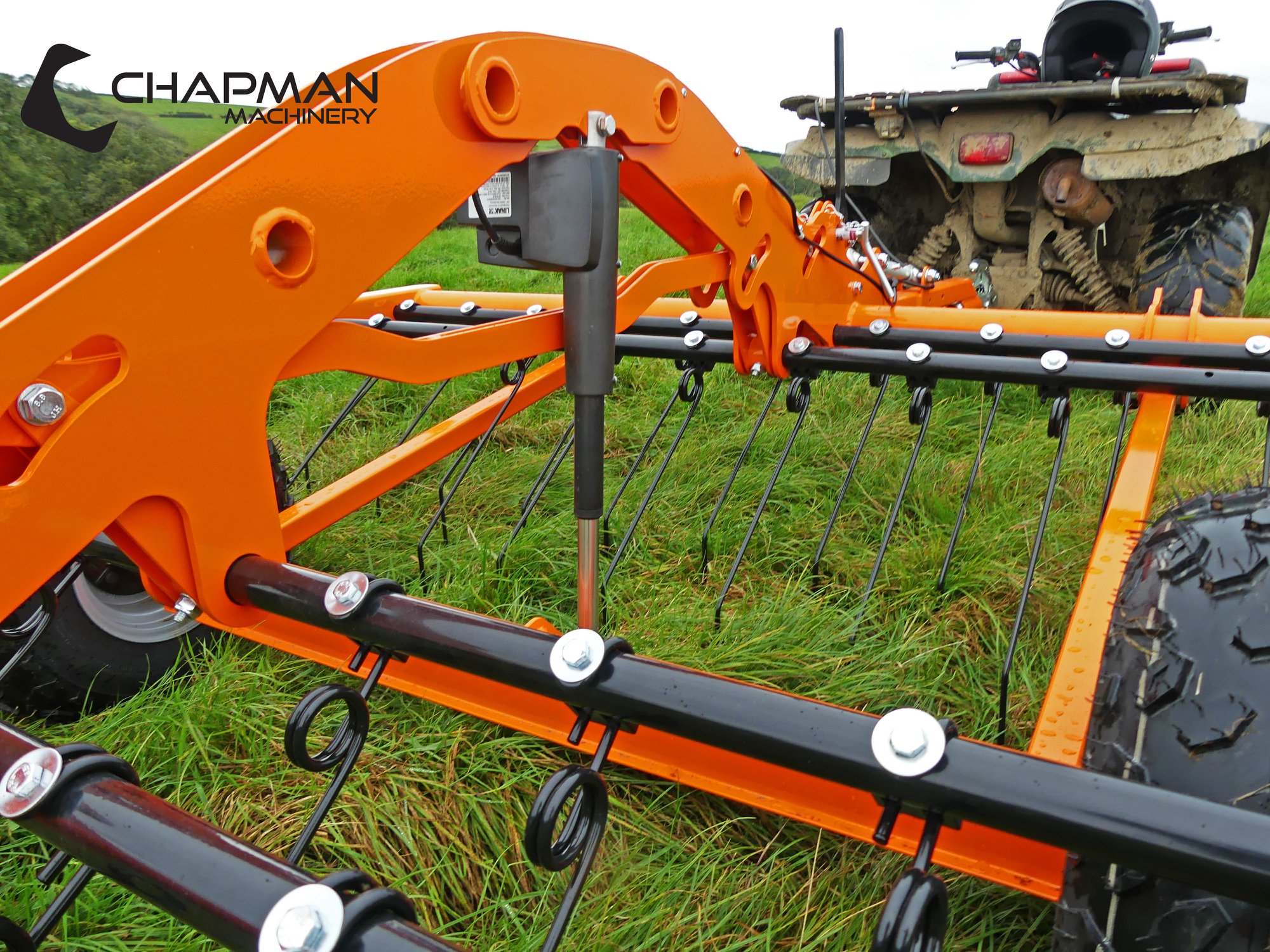 Elektriskt transportläge på ATV-harv CHAPMAN TH200