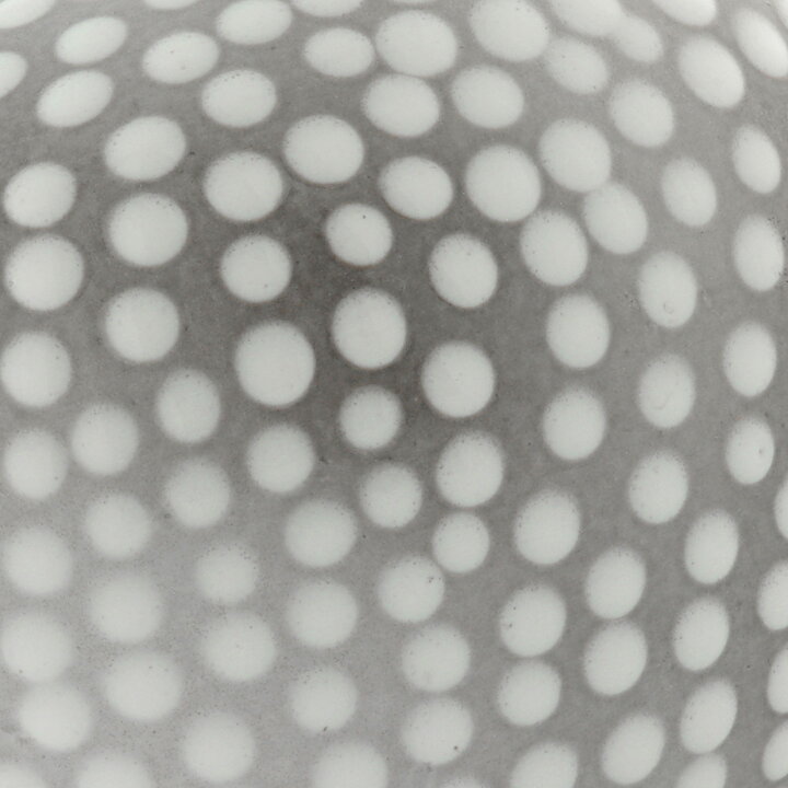 Ingrid Atterberg (Västkust 1943) Swelling Vase with White Dots 18/16 cm