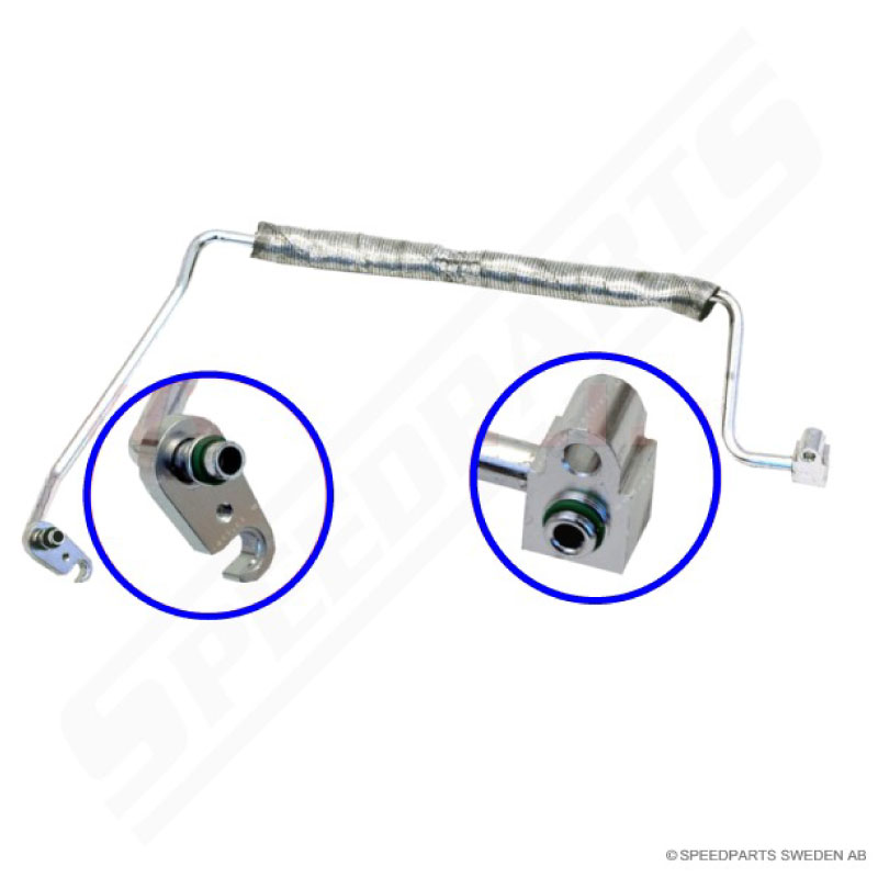 A/C Hose Compressor -> Condenser