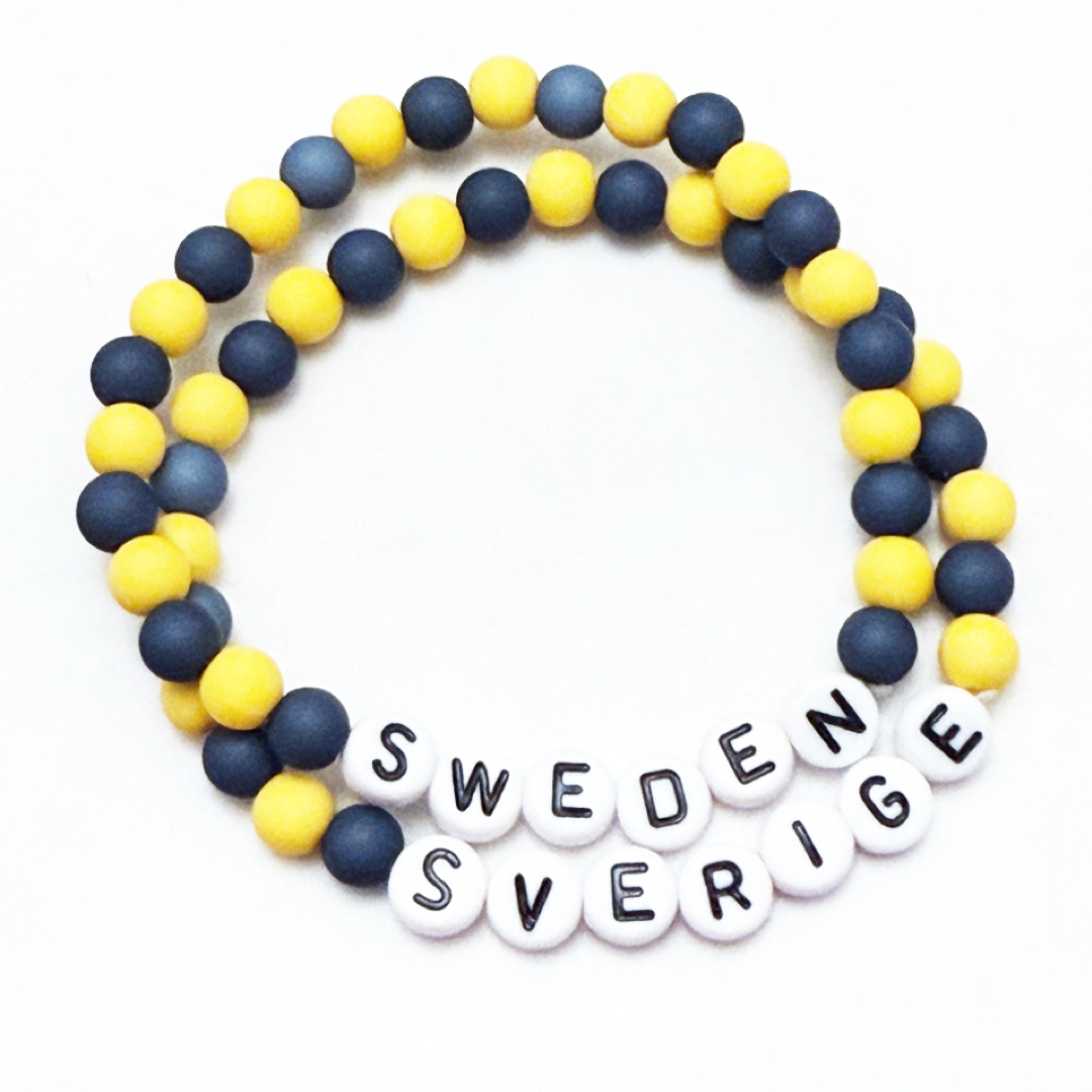 Textarmband Kärleksord 