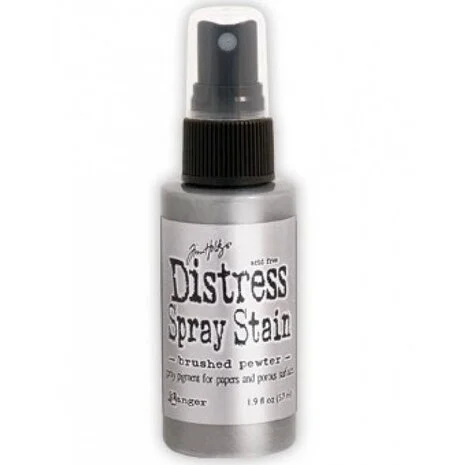 Distress Spray Stain - Brushed Pewter
