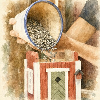 Cleaning Your Bird Feeder