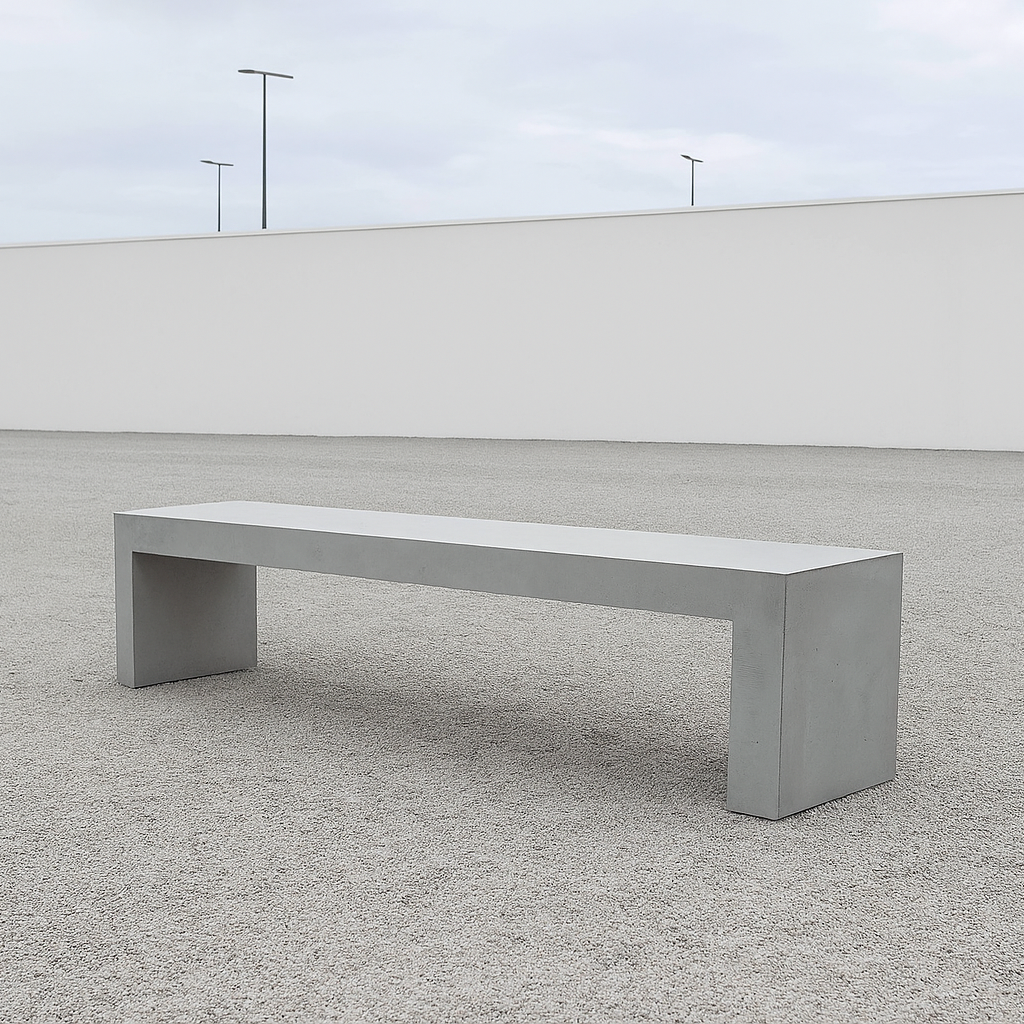 Betongbänk Tjock Humle
