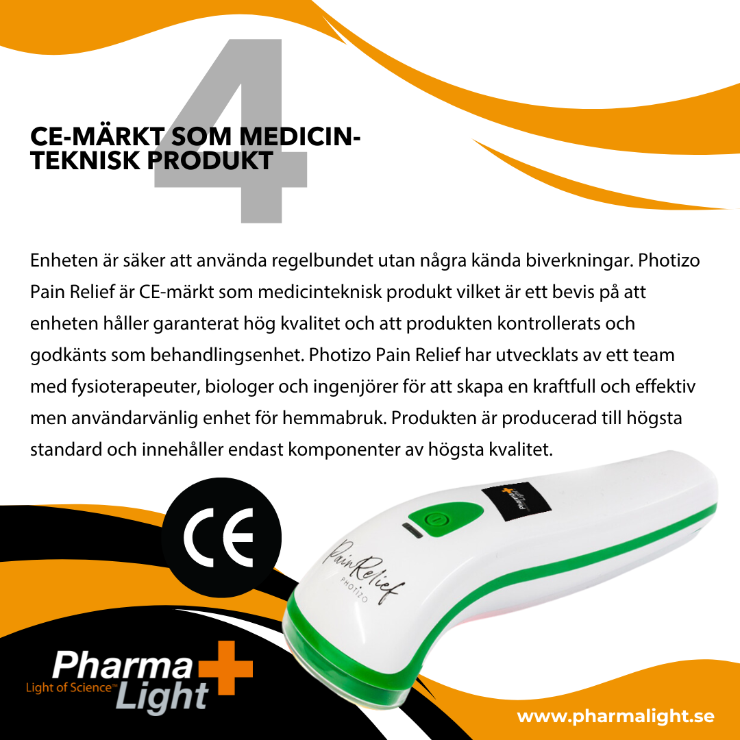 Photizo Pain Relief LED-ljusterapi/LED-LLLT - 11
