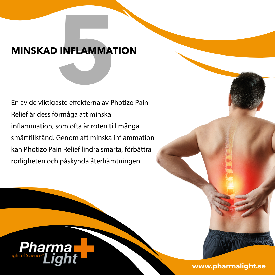 Photizo Pain Relief LED-ljusterapi/LED-LLLT - 12
