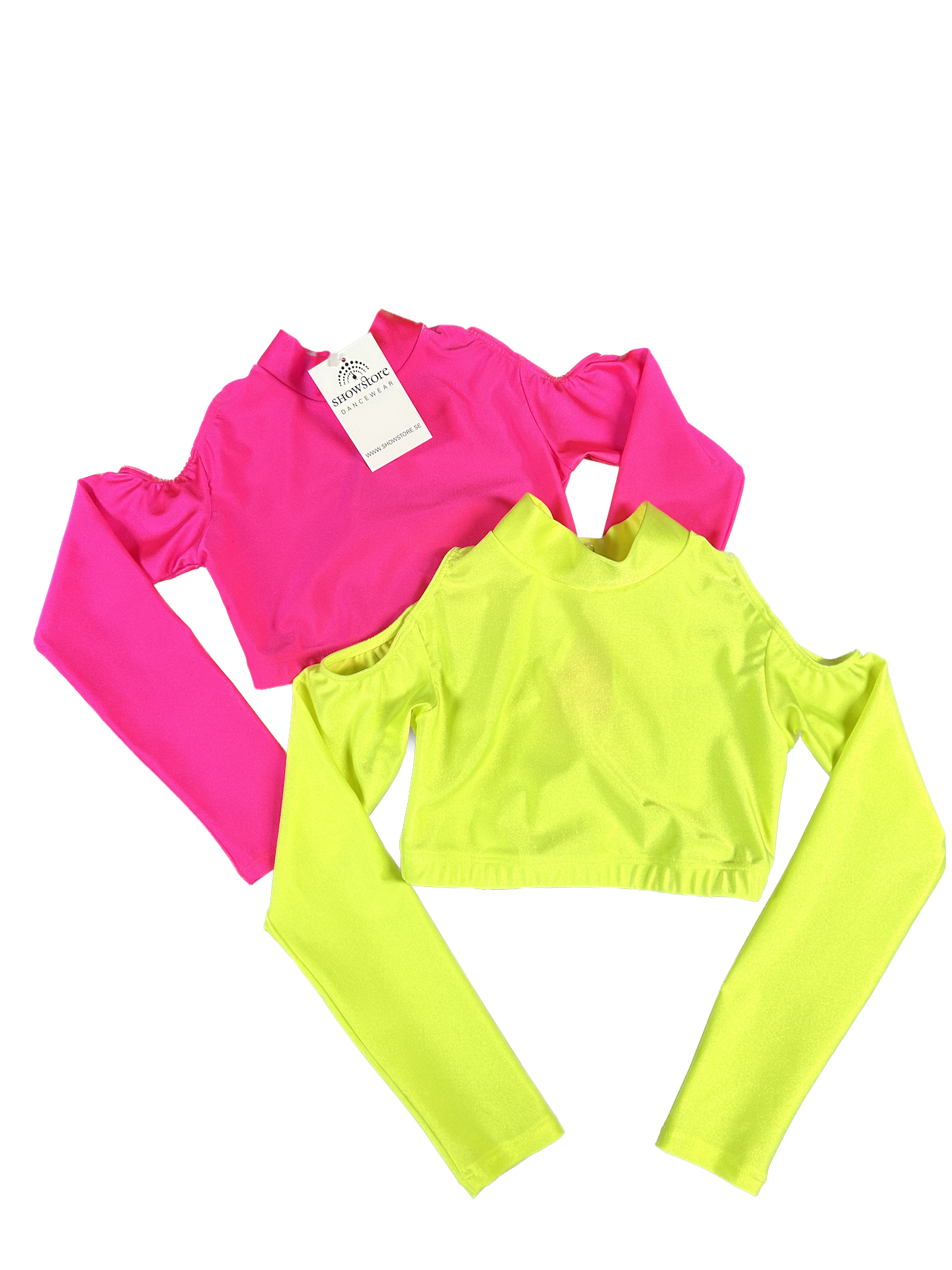 Showstore - Discotop med axelhål i lycra  - 3
