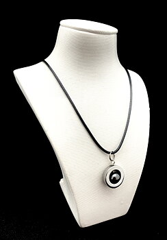 Halsband Selma  Silver & Hematit