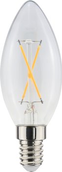 LED E14 Kron 1W Klar